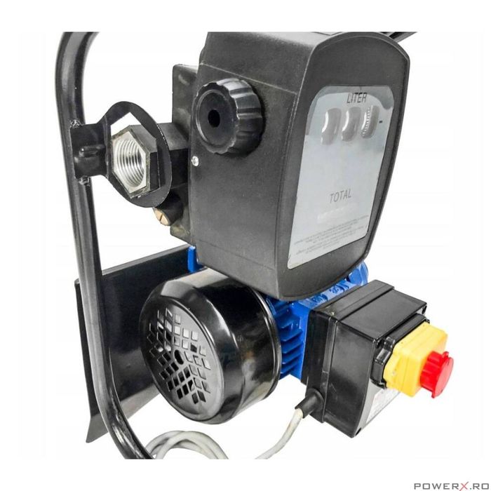 Pompa pentru transfer combustibil, motorina, cu contor, 220 V 600 W,