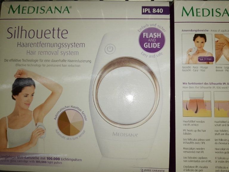 Фотоепилатор Медисана silhouette ipl 840