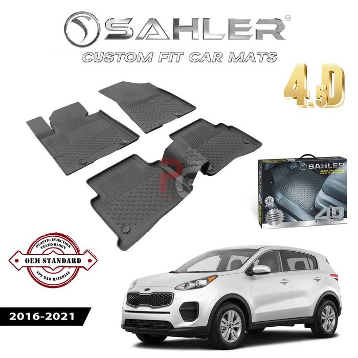 Гумени стелки за Kia Sportage / Кия Спортейдж / 2016-2020