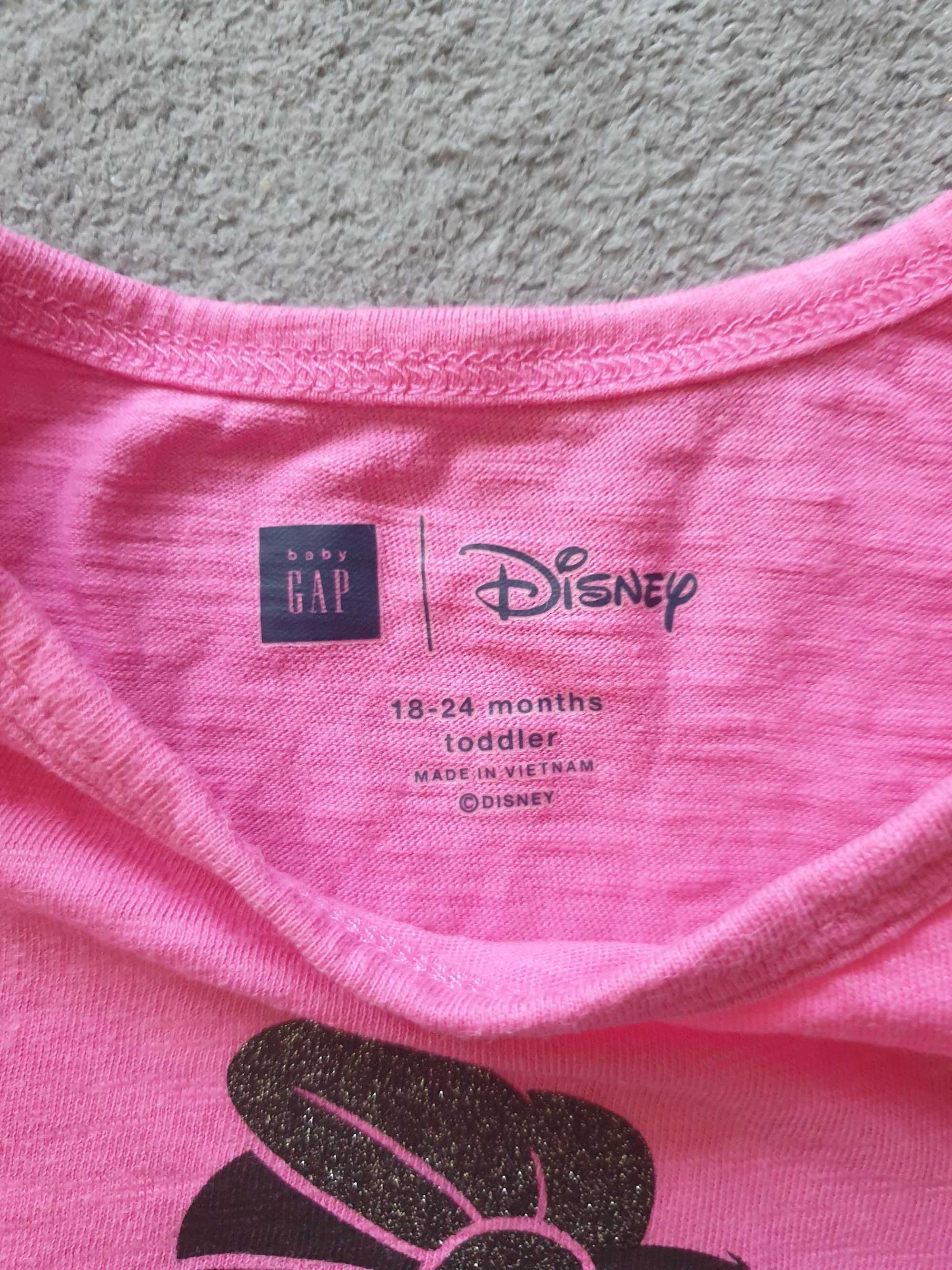 Tricou baby GAP Minnie 18-24 luni