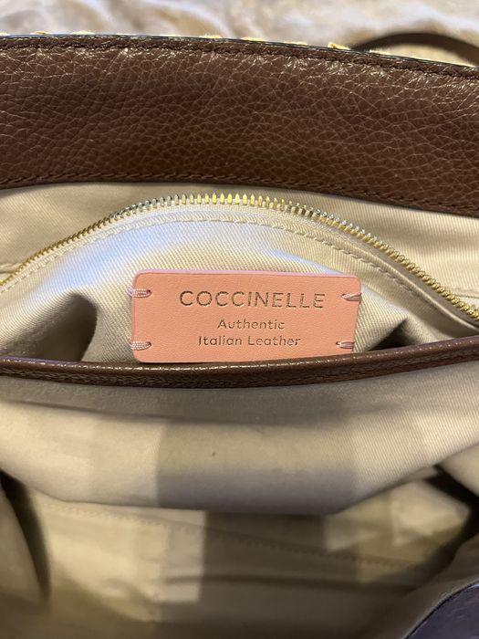 Coccinelle кожена чанта