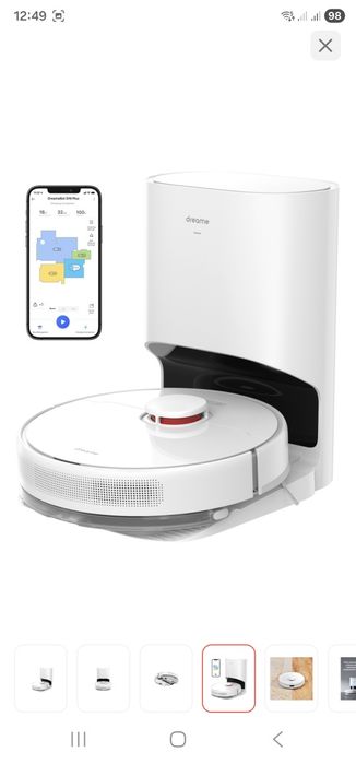 Робот-пылесос Dreame D10 Pluse