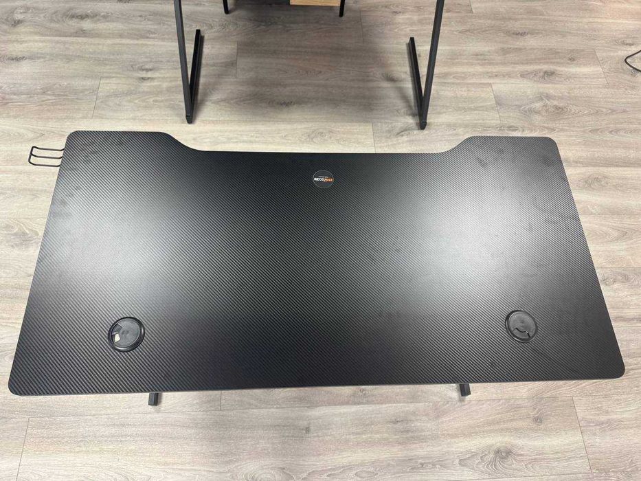 Birou gaming HALSTED 60x120 negru