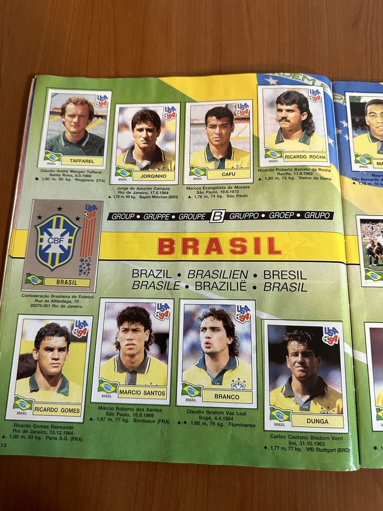 Vand album Panini World Cup 1994 complet