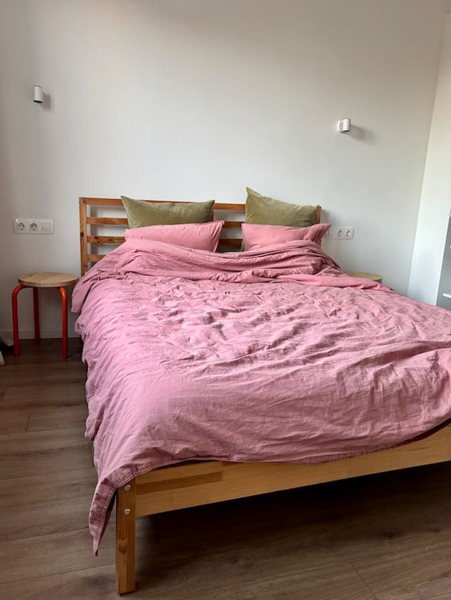 Легло IKEA Tarva + безупречен матрак ТЕД