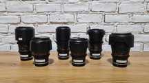 Kit 6 obiective Samyang VDSLR MF, Sony E mount – Calitate cinematică