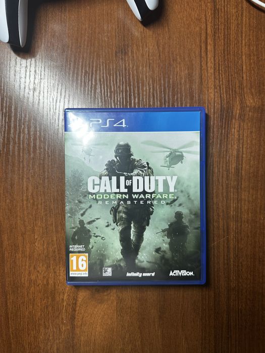 Диск call of duty 4 modern warfare remastered