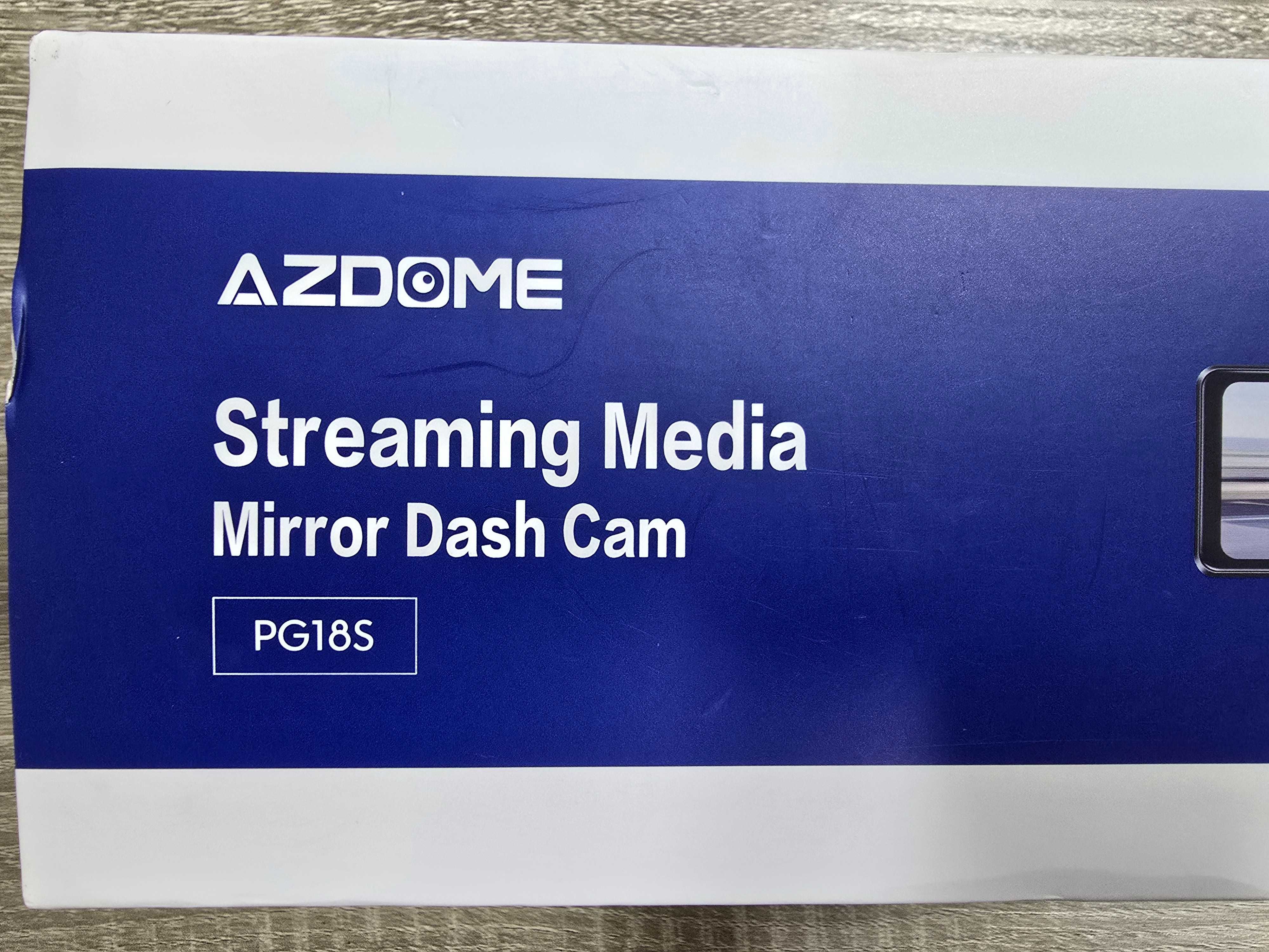 Видеорегистратор AZDOME PG18S 4K+FullHD тип огледало за кола