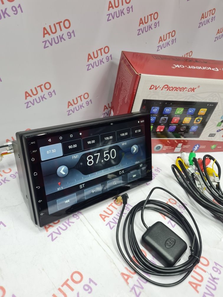 АКЦИЯ!! Магнитола 2дин Андроид/Android. DSP. PIONEER!!!   5D экран !!