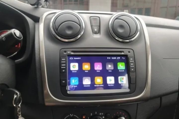 Navigatie Android Dacia Logan Duster Sandero 2 Lodgy Dokker Carplay