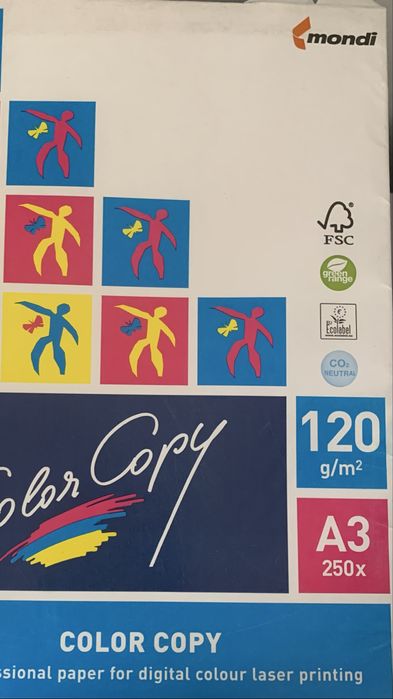 Бумага Монди А4 и А3