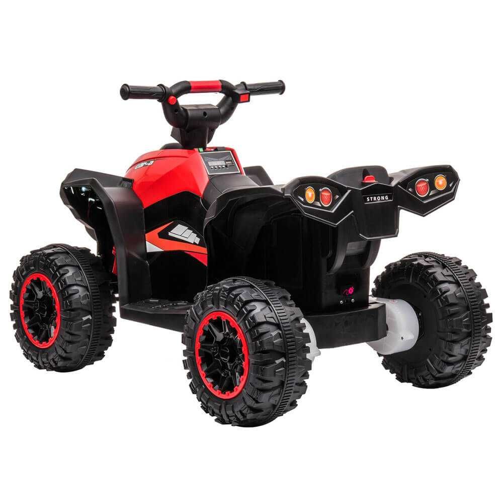 ATV electric pentru copii 2-5 ani HL-578, Roti Moi, Mp3 Player #Rosu