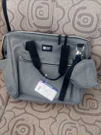 Чисто нова чанта за бебешка количка Kikka Boo Maxi Grey/сива