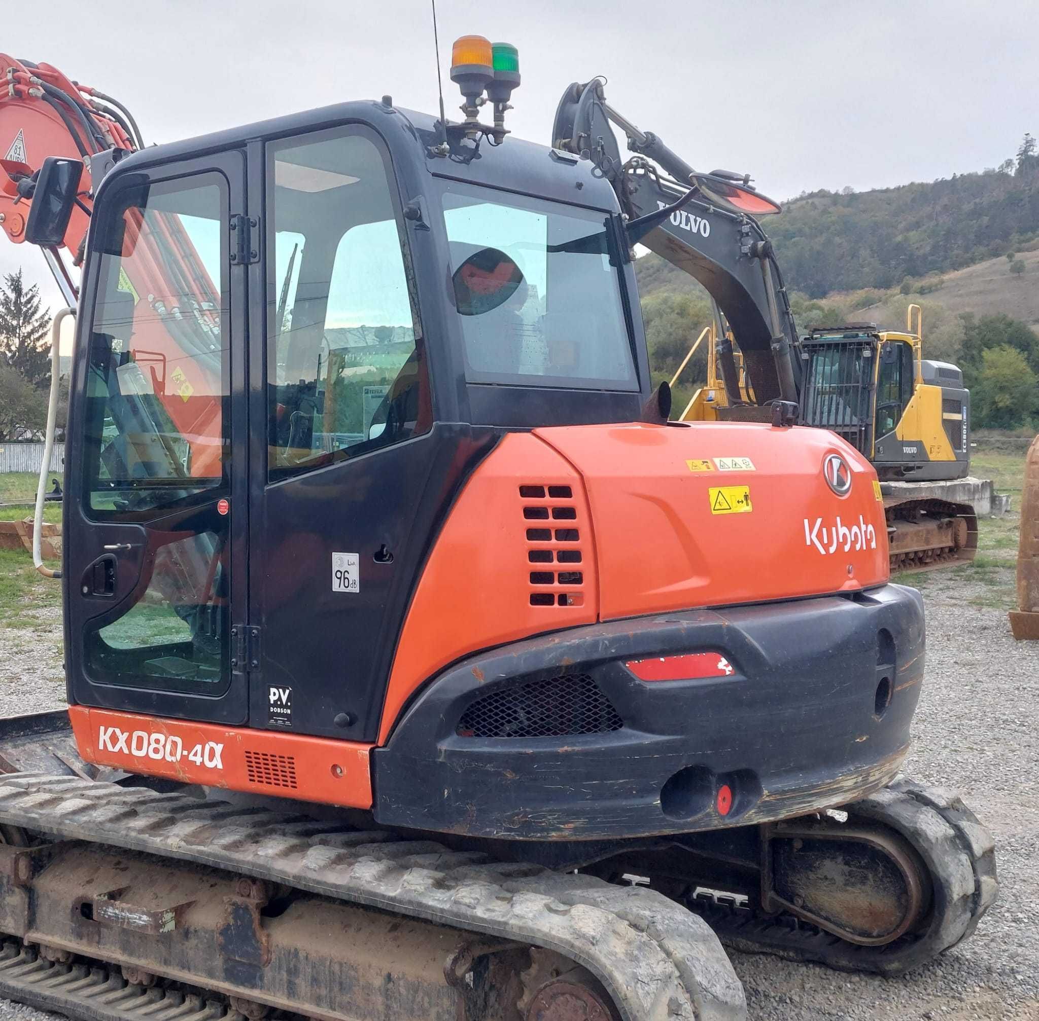 Kubota kx80 ,anul 2019