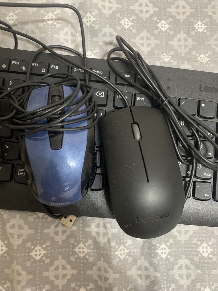 Vand tastatura si mouse lenovo+hama