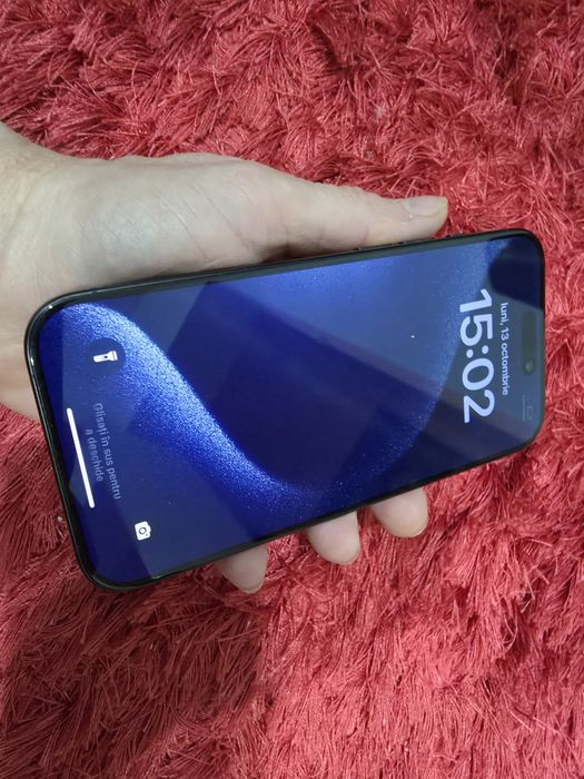 -Iphone 15Pro, ca Nou, 128Gb, 8Ram, bat: 88%, Blue Titanium, ireprosab