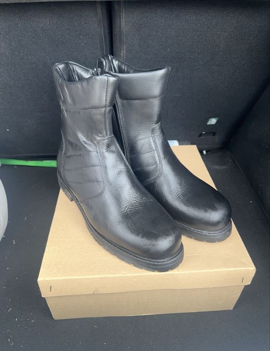 Зимни кожени боти 44 номер