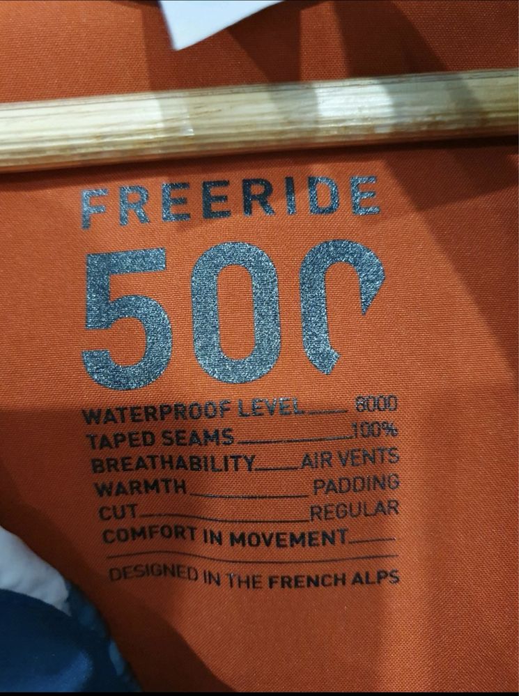 Geaca snowboard geaca schi ski wedze freeride 500 schi munte marimea L