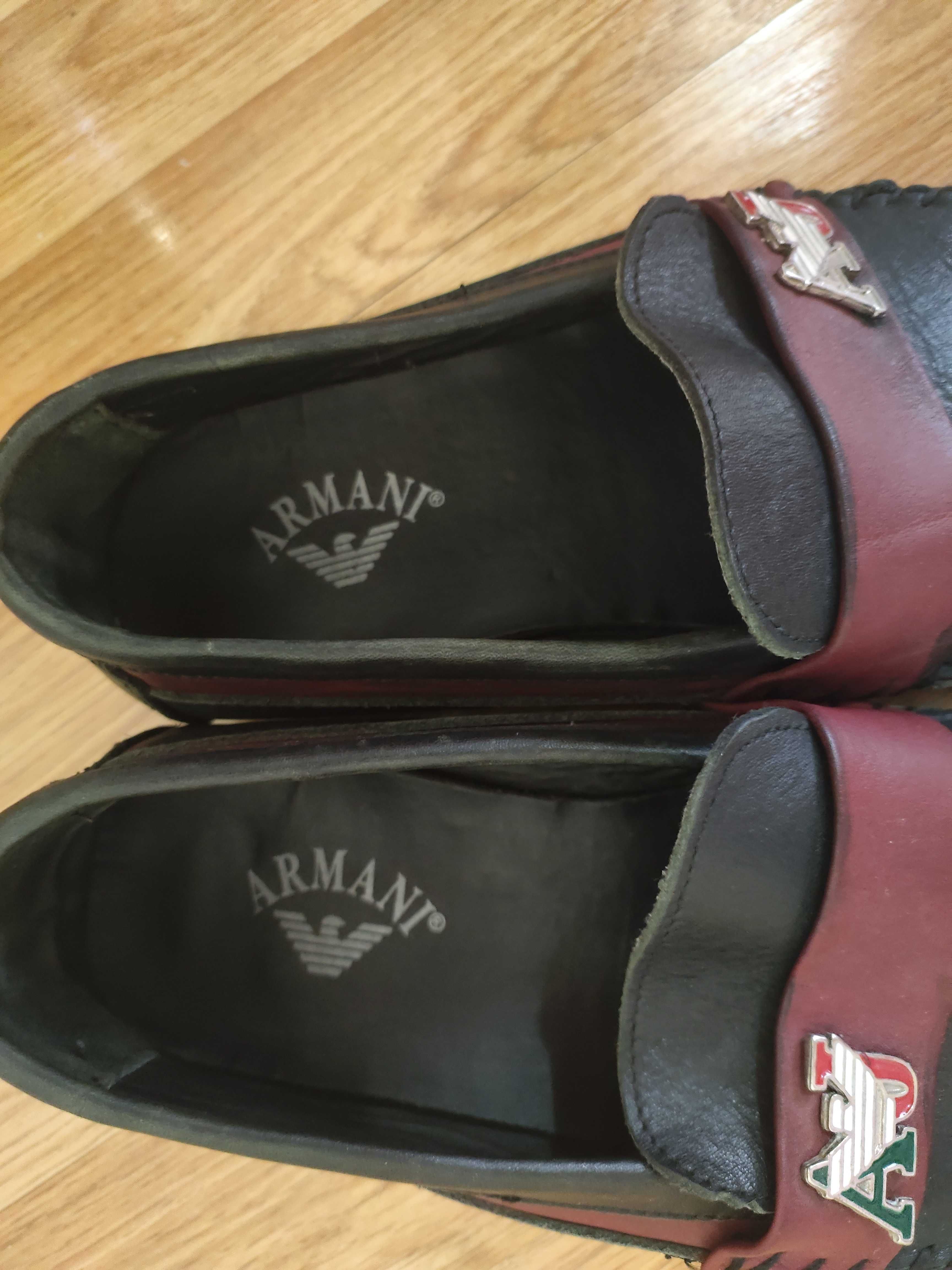 Pantofi Mocasini Emporio Armani Piele Nr.42-43