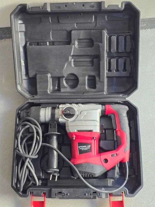 Ciocan rotopercutor Steinhaus PRO-RH1500+, 1500W, 860 RPM, 5.5J