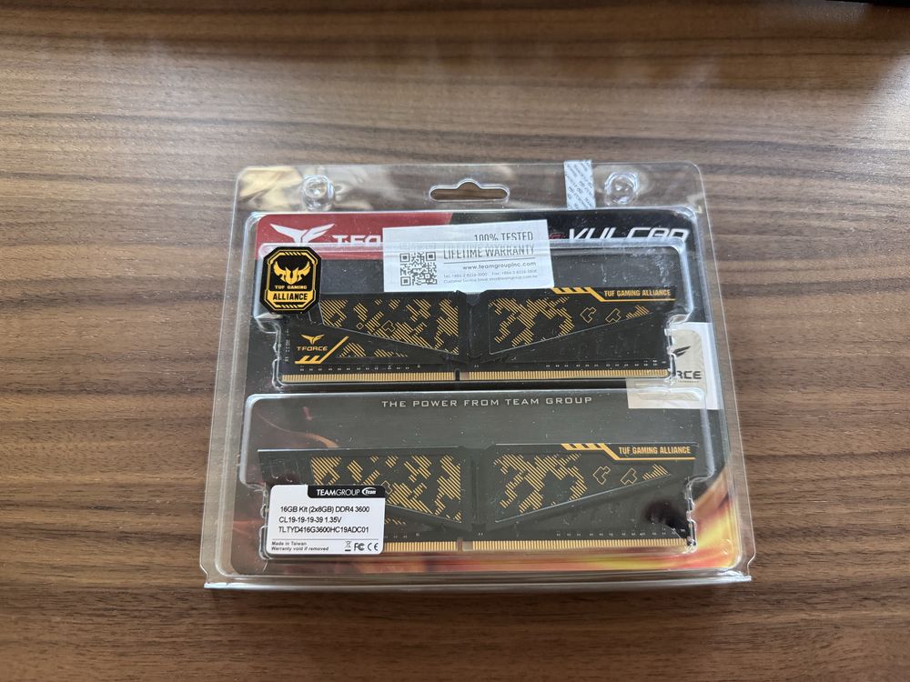 РАМ Памет 16gb | T-Force Vulcan DDR4 Ram (2x8)