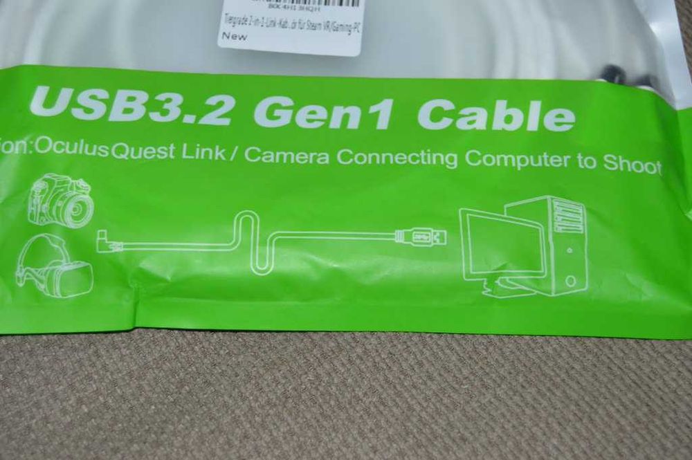 Cablu Oculus Quest Link conexiune PC 5.5m USB 3.2