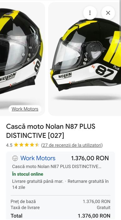 Casca Nolan N87 Plus M