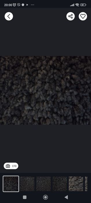 Продавам килим с косъм