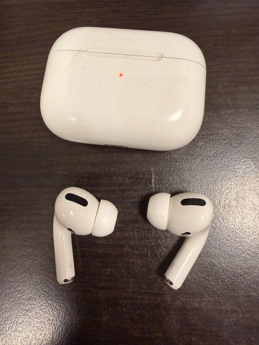 Casti Apple airpods pro originale casca stangea dreapta charging case