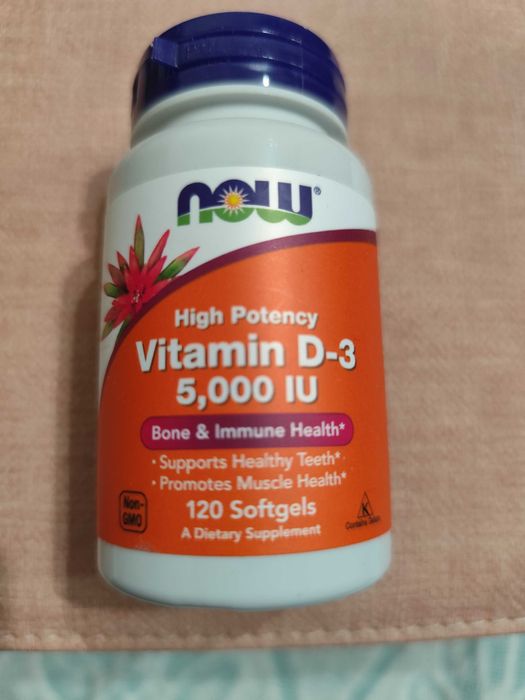 Продам Д3, фирмы Now, новое в упаковке. Цена 4500