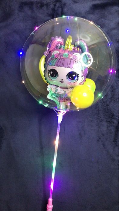 Отличный подарок светящиеся шар с мультяшкой #5