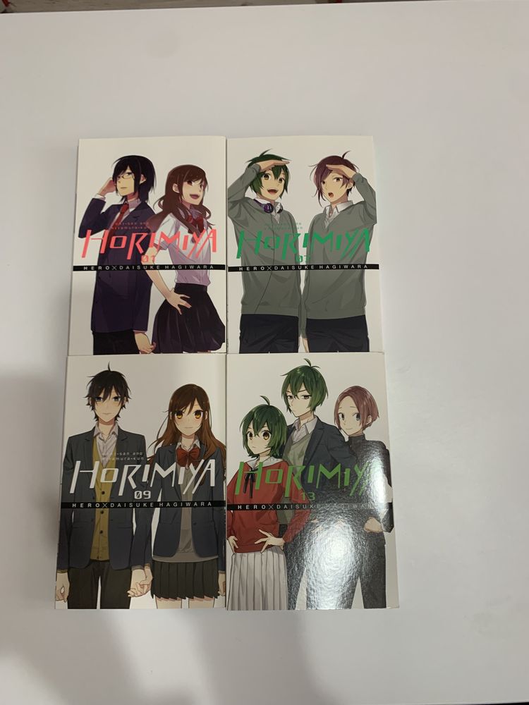 Manga Horimiya vol. 7,9,13
