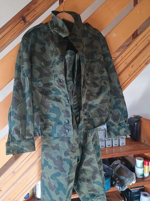 Камуфлажна шуба от първите военни камуфлажи на БГ.