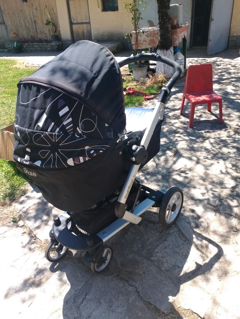 Детска (бебешка) количка висок клас PEG-PEREGO 2в1 лятна и зимна