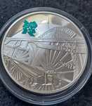 Moneda aegint 5 Lire UK 2009 Olympia London