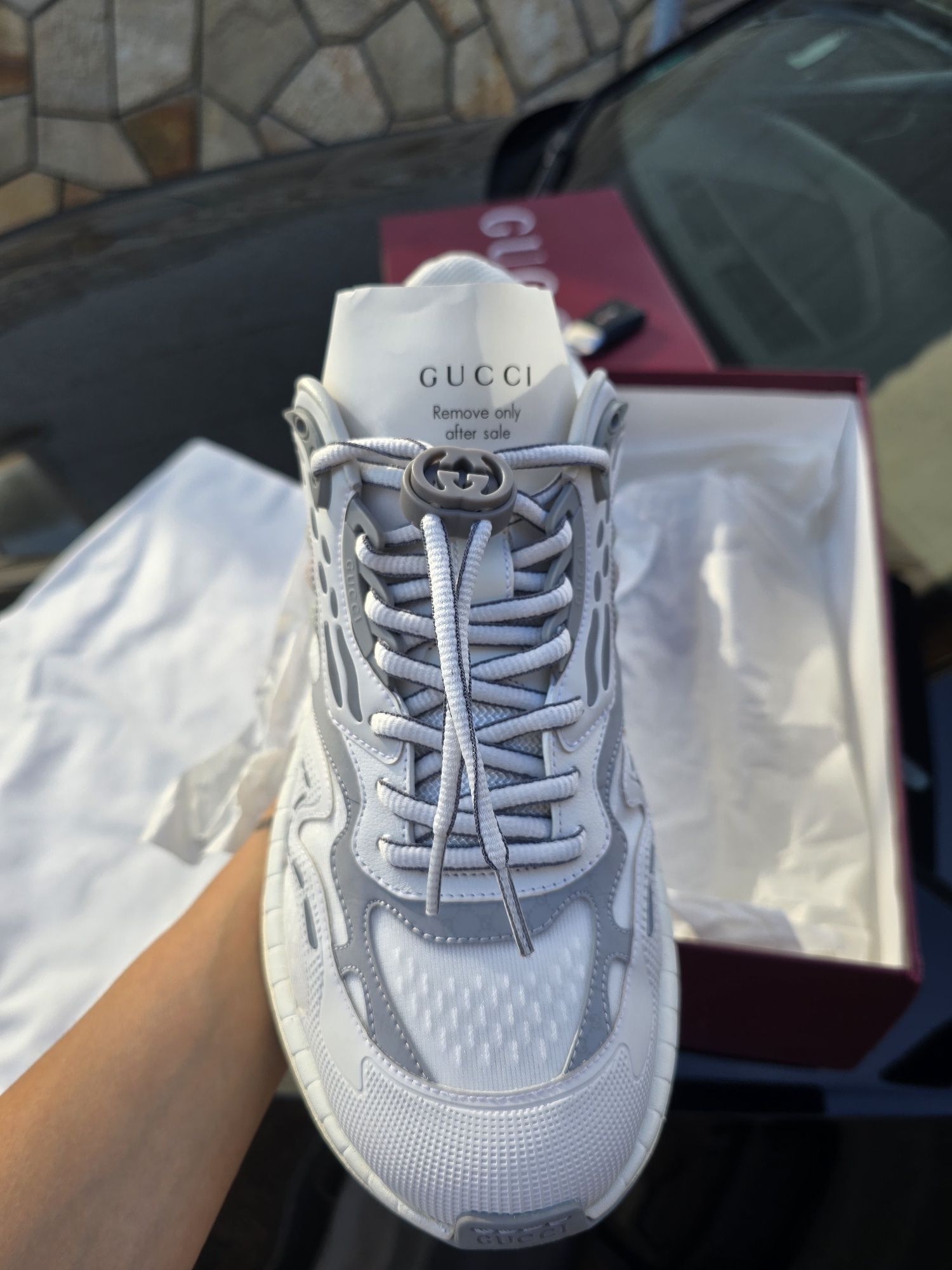 Оригинални обувки gucci UK7