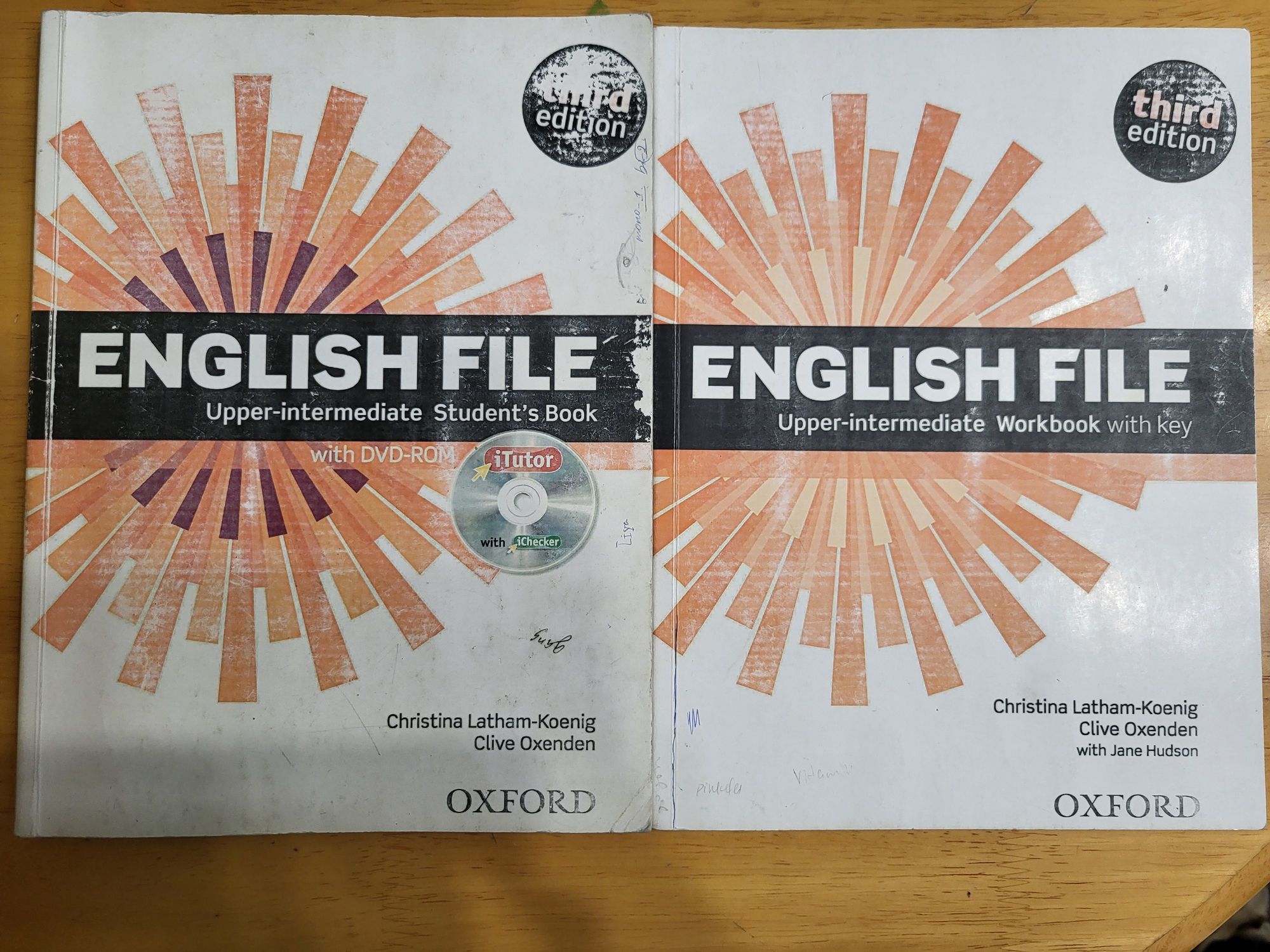 Учебники по английскому языку (Headway, English file, Project, Excel)