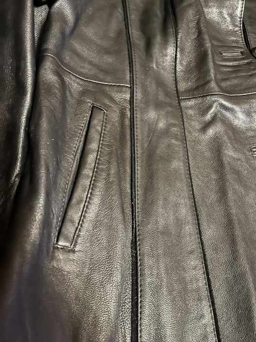 geaca de piele naturala 4xl femei