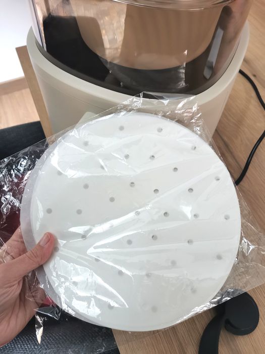 Friteuză Biovita cu aer cald / Air fryer, SUPREMA, 6L, amestecare auto