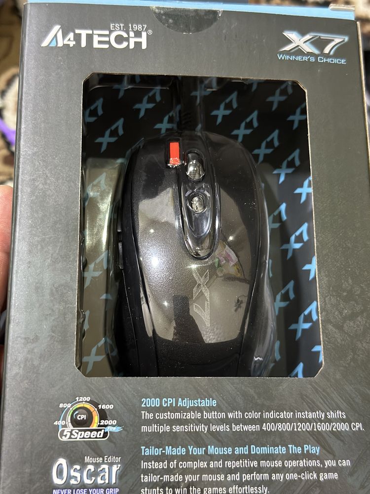 Продам игровая мишка A4Tech X7 оригинал б/у в хорошем состояние