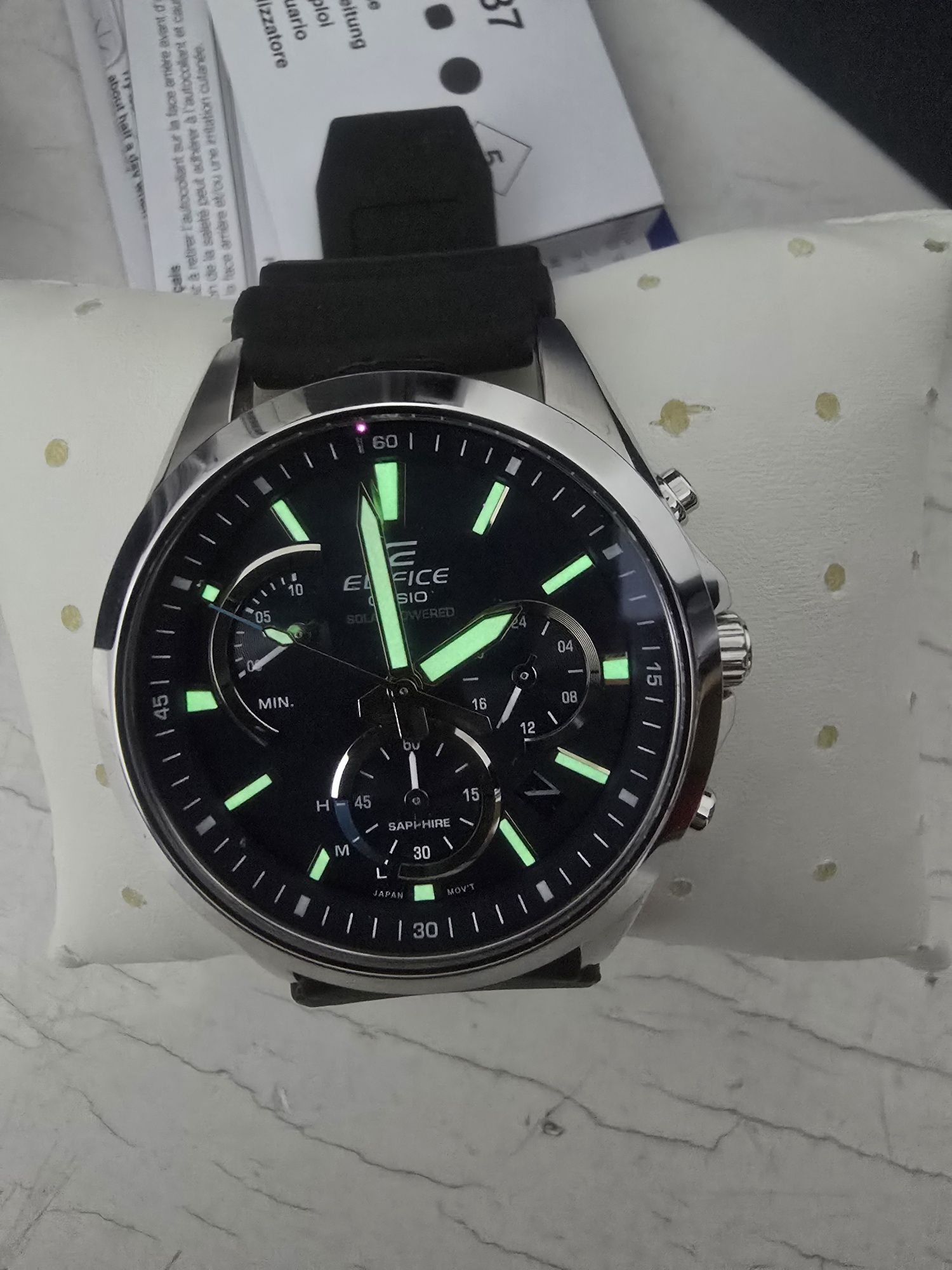 Casio Edifice EFS - S530 incarcare solara