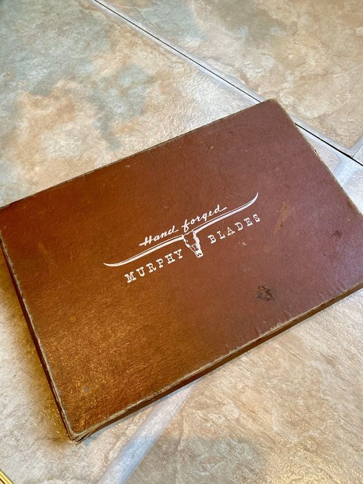 Set 4 cutite de steak Murphy forjate manual din anii 1930-1940