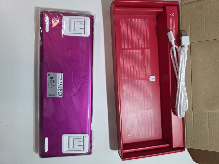 Tastatura gaming, HyperX, Alloy Origins 60, Aluminiu, USB-C, Iluminare