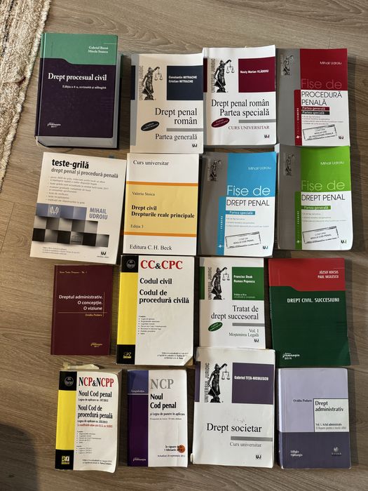 Carti pentru facultatea de drept