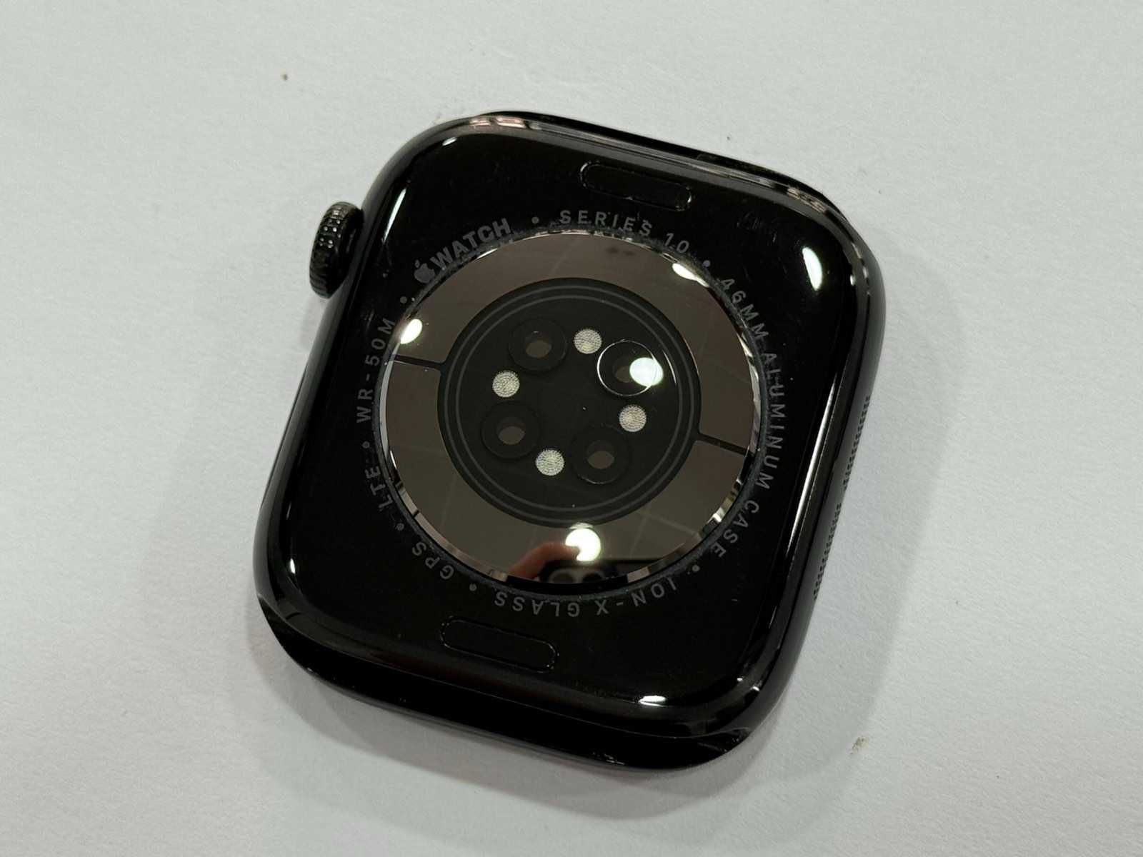 Apple Watch Series 10 – 46mm Jet Black (Model A3003, Cellular)