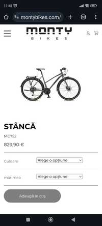 Bicicleta Monty MC 752 impecabila