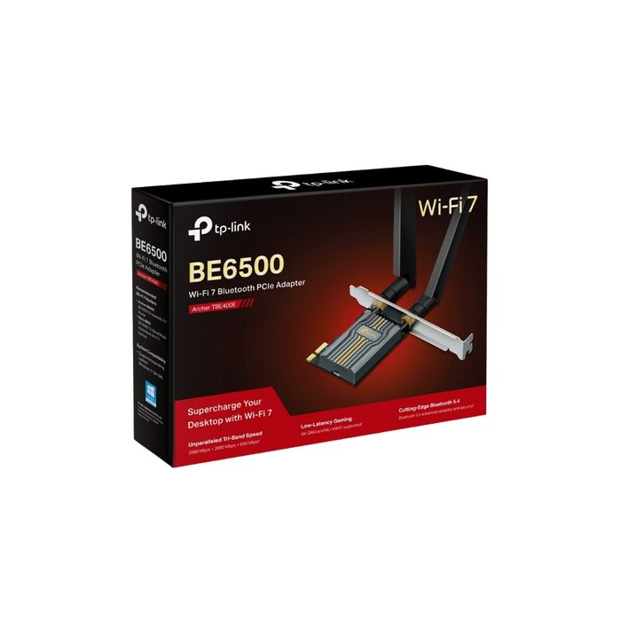 # TPlink Archer TBE400E BE6500 WiFi 7 Tri-Band BT5.4 PCI-E Adapter