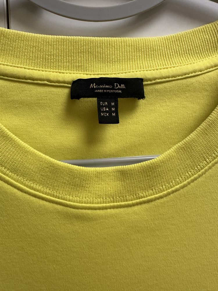 Неонова  тениска Massimo Dutti
