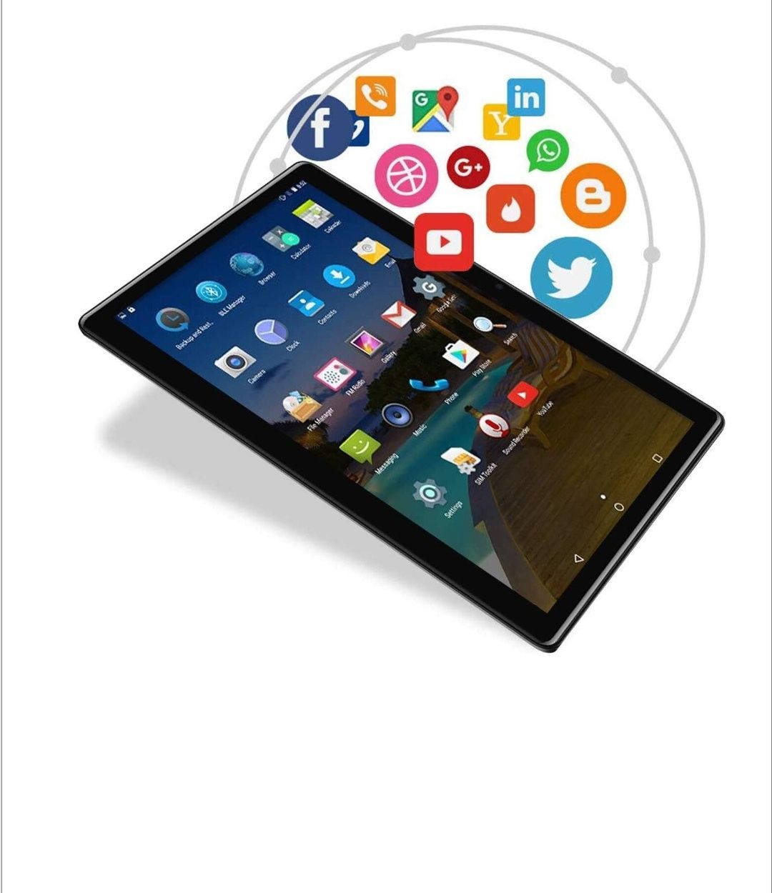 Tableta DuoDuoGo P8, Quad-Core, 10.1", 64GB, 4GB RAM, 4G,
