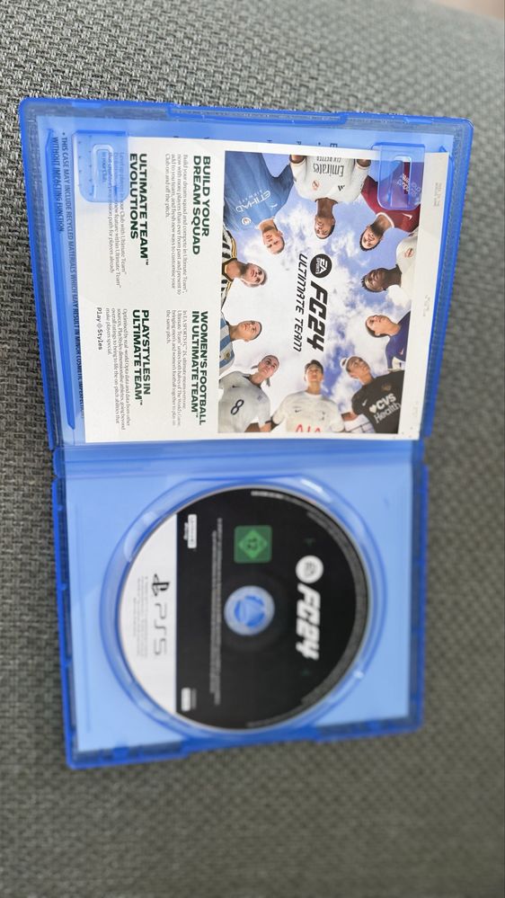 Игра FC24 за PS5
